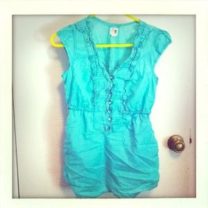 Aqua sleeveless top anthropologie Aqua sleeveless top anthropologie