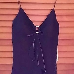 Dressbarn Sparkly Long Party Dress, 6, NWT #248