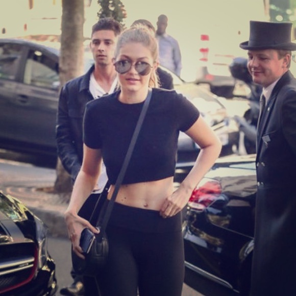 American Apparel knit crop top