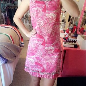 Lilly Pulitzer fan shift dress