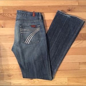 7 for all mankind bootcut jeans
