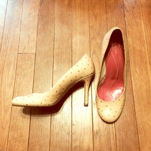 Kate Spade Ostrich Heels