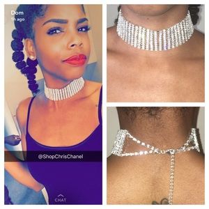 K Bling choker