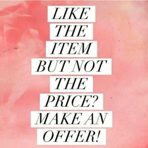 Bundle some items or make me an offer