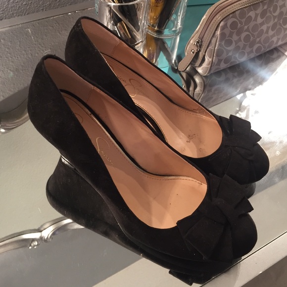 Jessica Simpson wedge heels