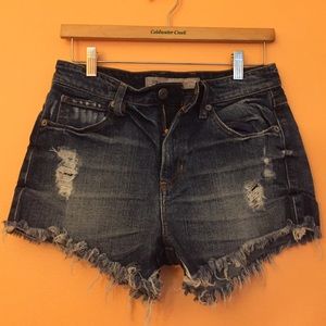 Guess denim shorts