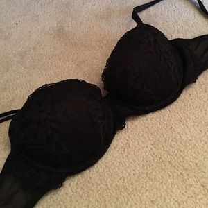 Black lace Victoria's Secret Push Up
