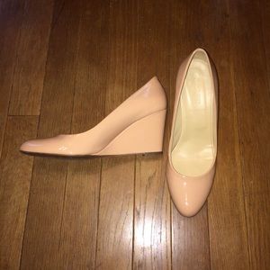 J. Crew Patent Wedges