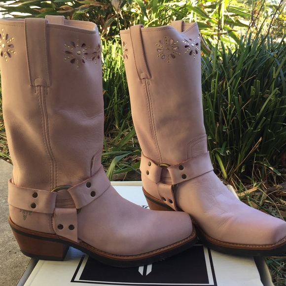 Frye harness boots size 10