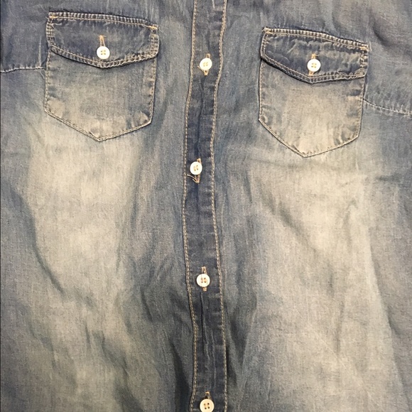 Vanilla Bay Chambray shirt dress. NWOT - Picture 3 of 4