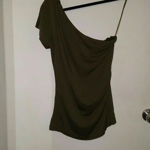 Diane Von Furstenberg one sleeve top