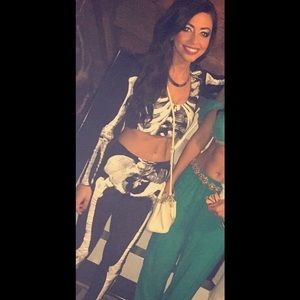 Halloween skeleton costume! Size Small