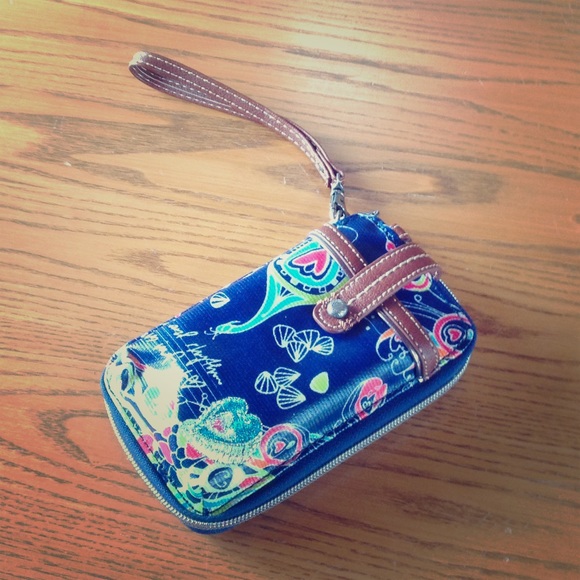 Cross body Mini Wallet/Wristlet