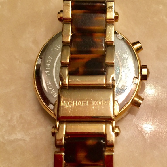 Michael Kors Tortoise Chronograph Watch main image 4