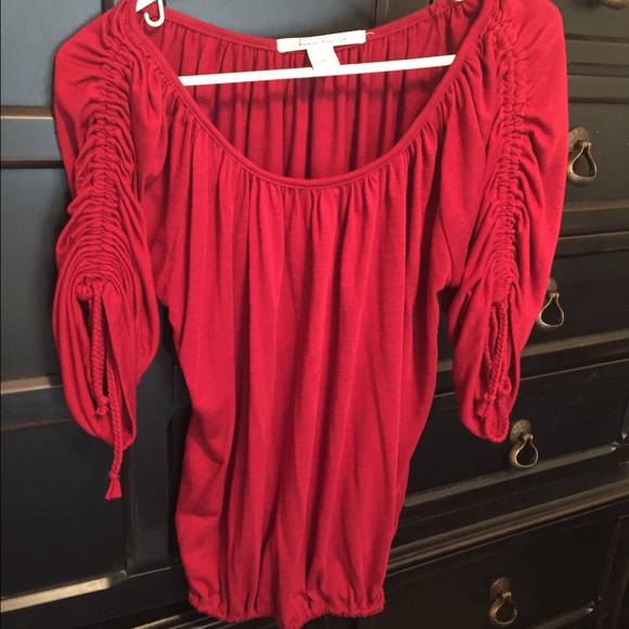 American Rag cinched sleeves shirt