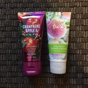 Bath & Body Works NEW Mini Creams