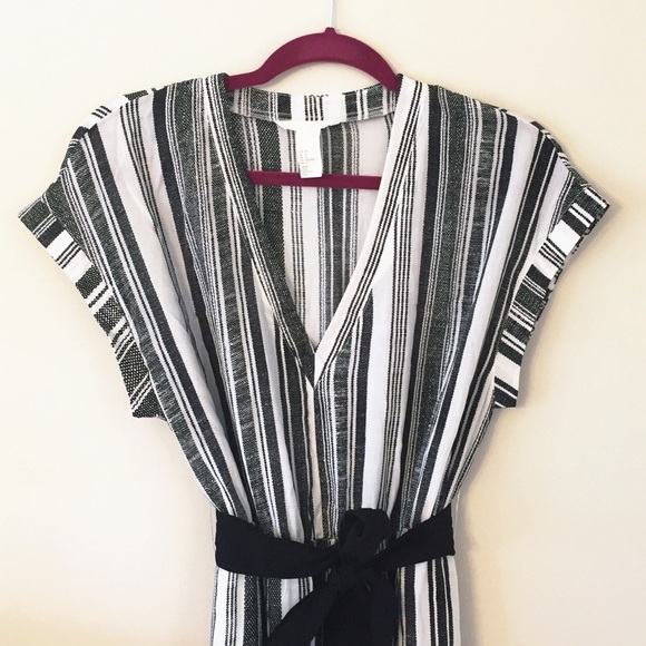 Striped maxi dress