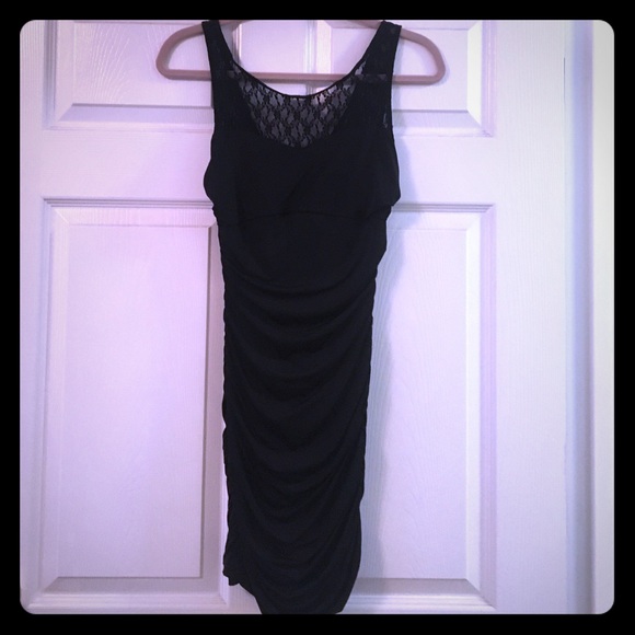 Black formal dress