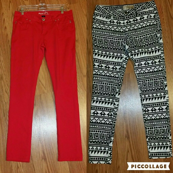 Lot of 2 pairs of juniors pants