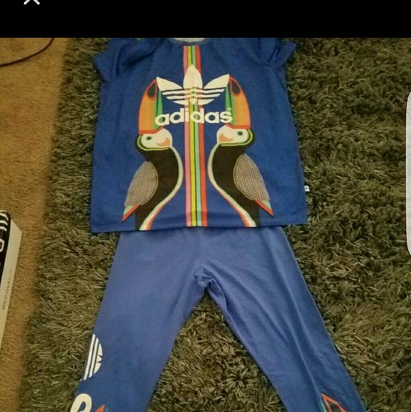 Two piece Adidas tracksuite