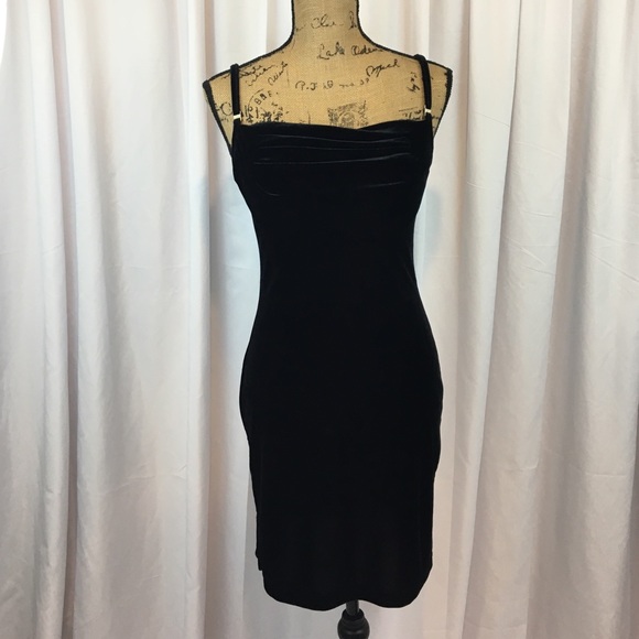 Black cocktail dress