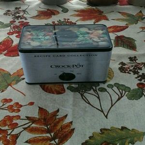 Crock pot recipe cards