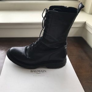 Authentic Men's Balmain High Rangers Boots Sz 9