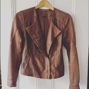 Gap Leather Moto Jacket