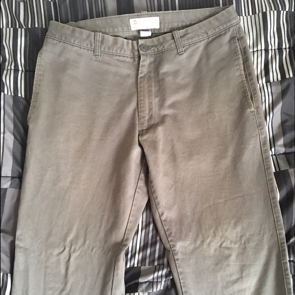 Gap gray original khakis