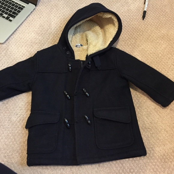 Navy Blue "London fog type" coat