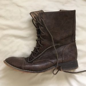 Combat boots. Size 8.5.