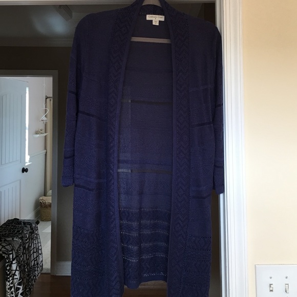 Coldwater Creek Light Sweater Jacket