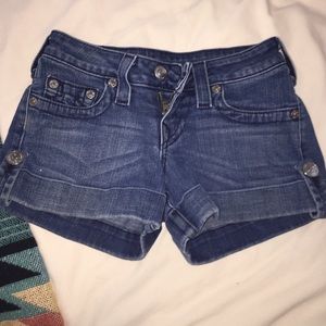 True religion jean shorts
