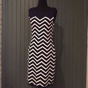 Ralph Lauren chevron patterned dress
