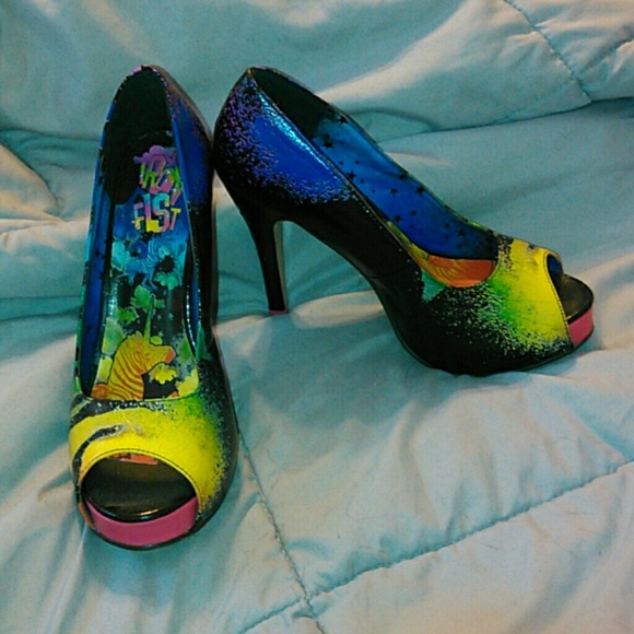 Iron fist Zebracorn heels