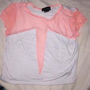 Neon moon crop top