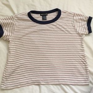 Crop top from wet seal.