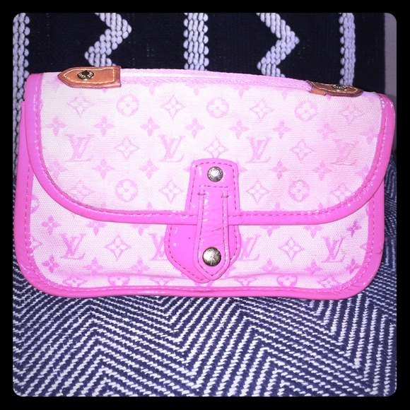 Hot Pink Louis Vuitton Luggage