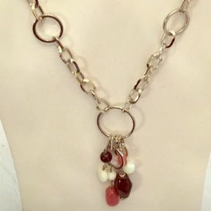 Lia Sophia Multi Stone Necklace