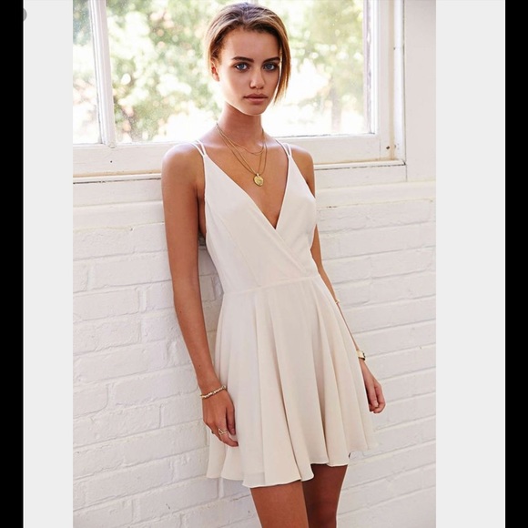 Urban outfitters chiffon skater dress