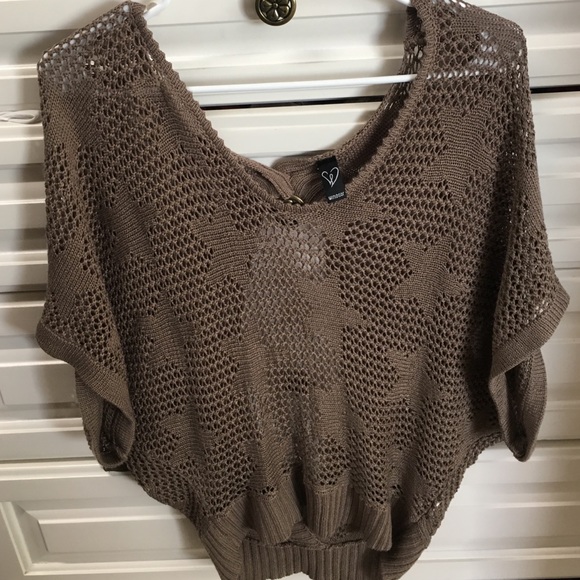 Flowy brown sweater