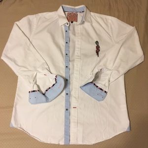 Men's Thomas Pink long sleeve button down shirt