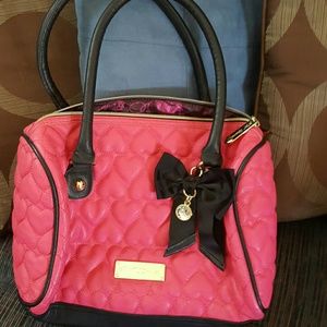 Betsey Johnson Barrel Purse