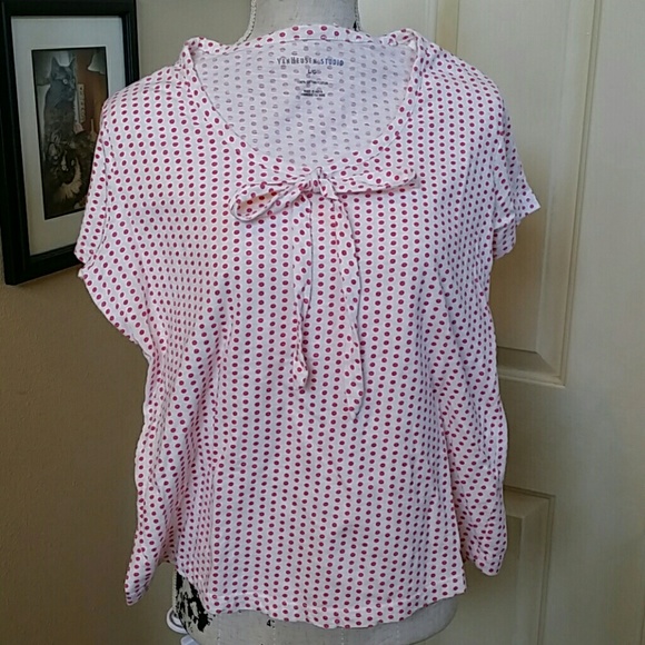 Pink Polka Dot T Shirt