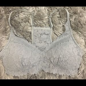 Lace T Back Bra