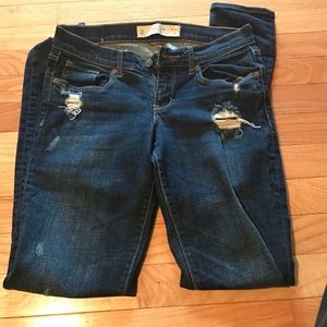 Abercrombie and Fitch distressed jeans