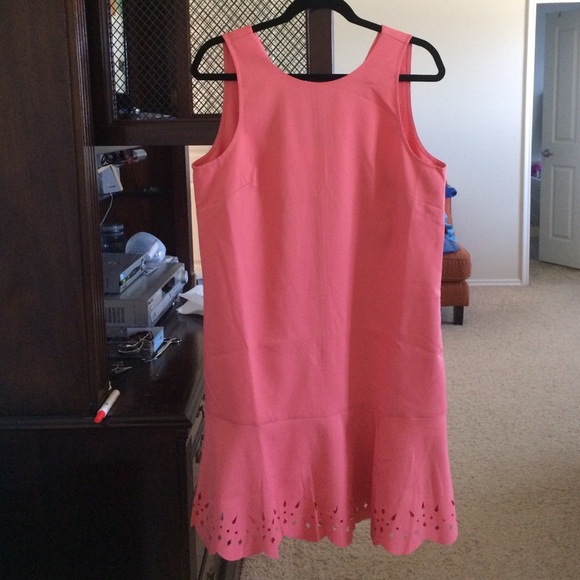 Ann Taylor Dresses & Skirts - Ann Taylor Loft salmon shift dress