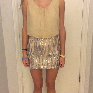 Gold Dress