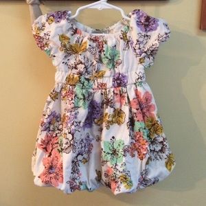 Toddler Girl's Spring Bubble Dress (sz 18-24mo)