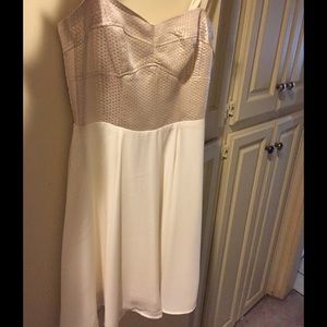Spaghetti Strap White Dress